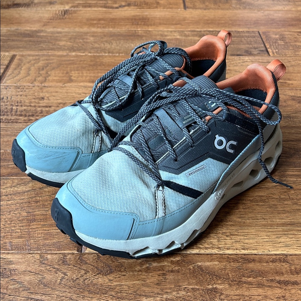 On Running Cloudhorizon Waterproof Hiking Shoes Sneakers Cushioned Mens Size 8 - Picture 6 of 11